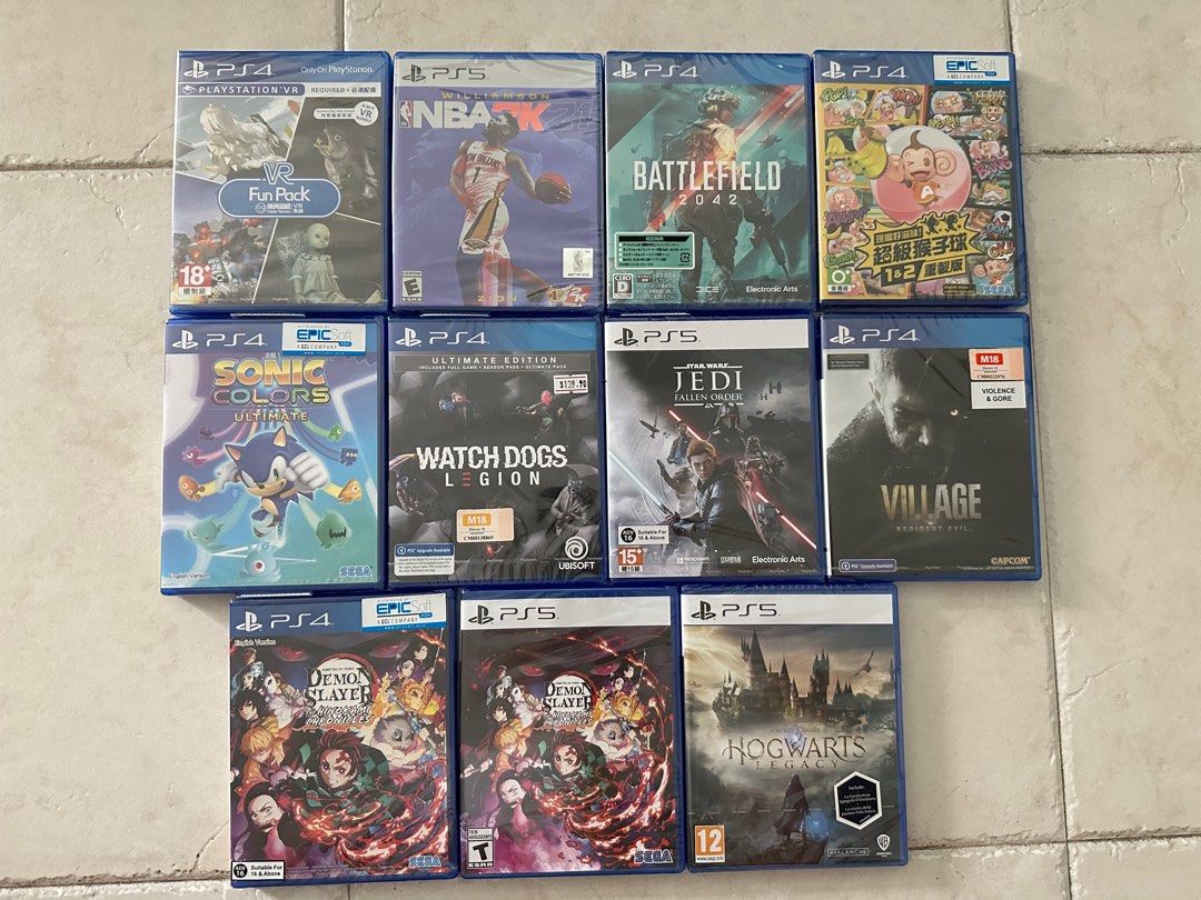 Ps5 Game Playstation Games For $10 PS5 Games PS4 Games (Brand New