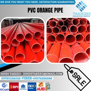 Orange pvc pipe For Sale | Carousell Philippines