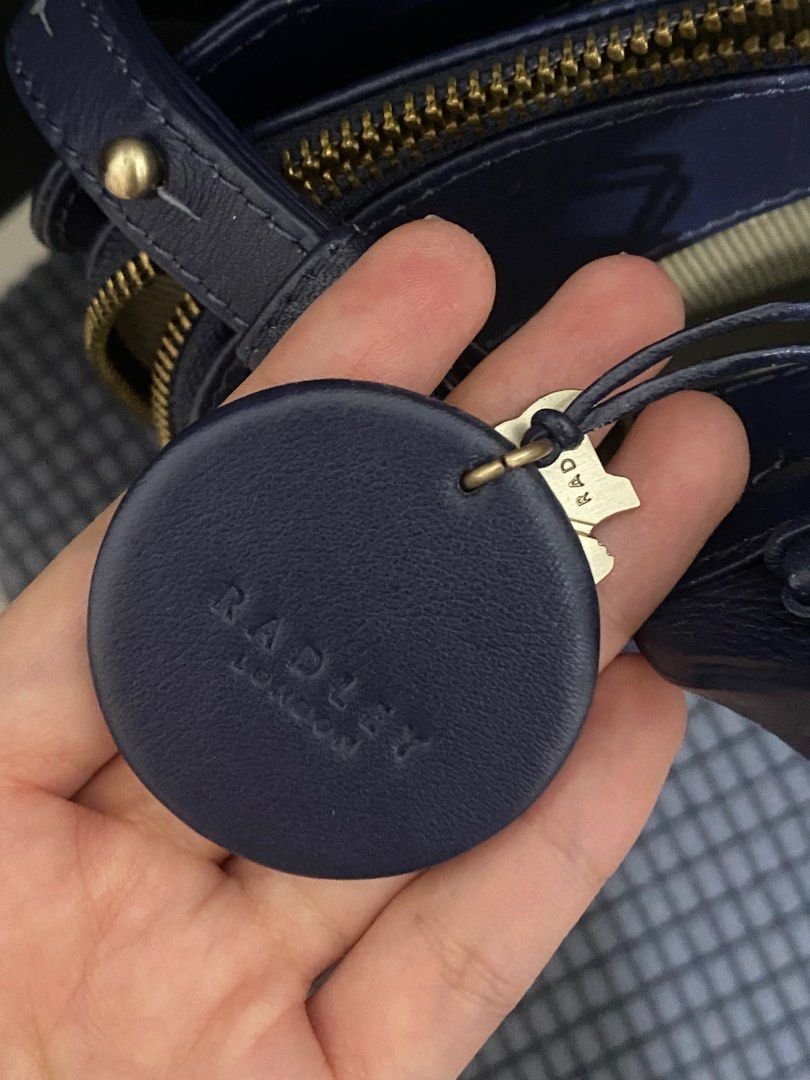 Radley London Leather Navy Blue Bag