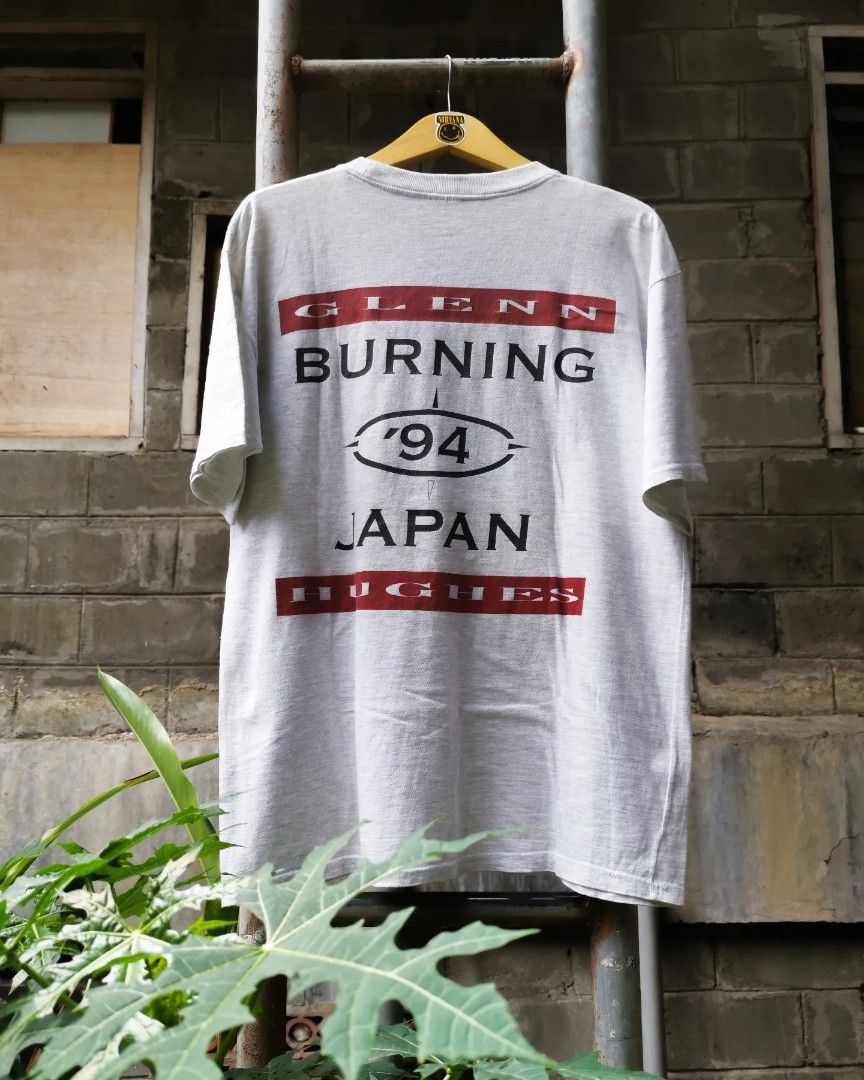 GLENN HUGHES tシャツ BURNING JAPAN 94