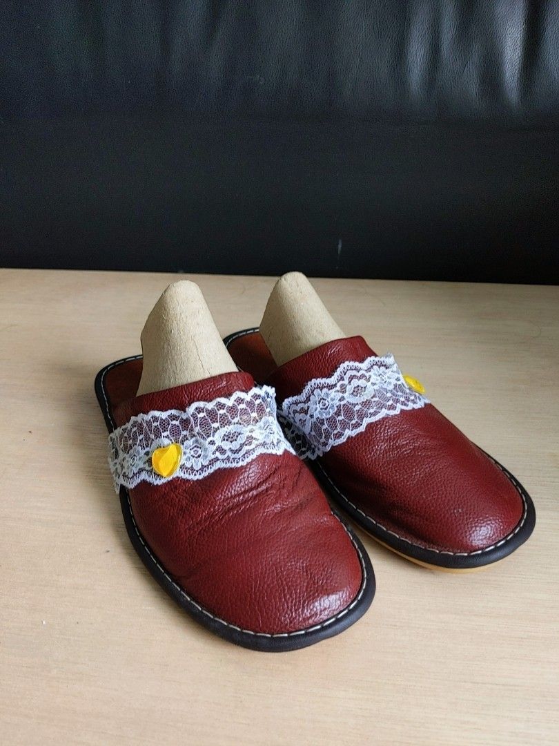 Red bedroom shoes sales