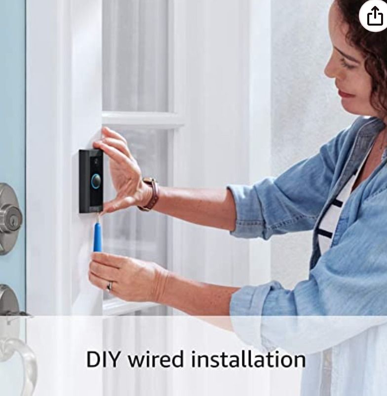 Ring Video Doorbell Wired (existing doorbell wiring required) 2021