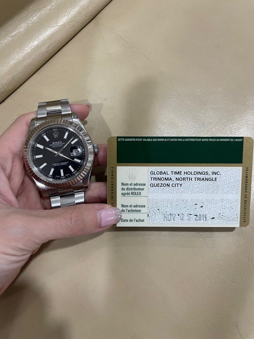 Rolex trinoma sales