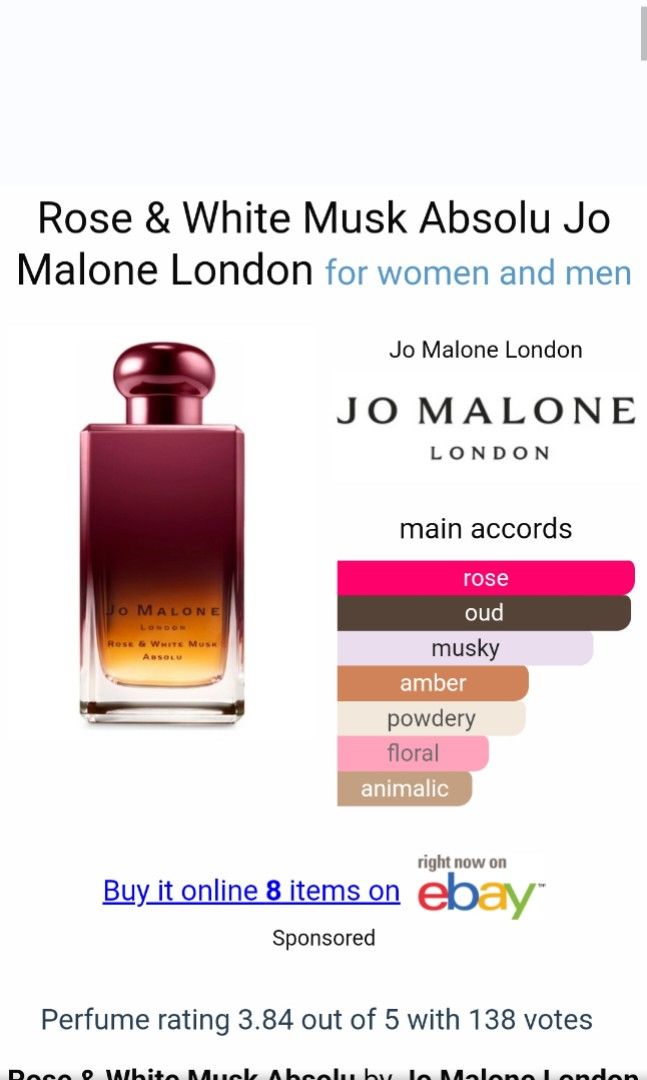 Jo Malone Rose Musk Cheap Jo Malone Rose And White Musk Best Sale