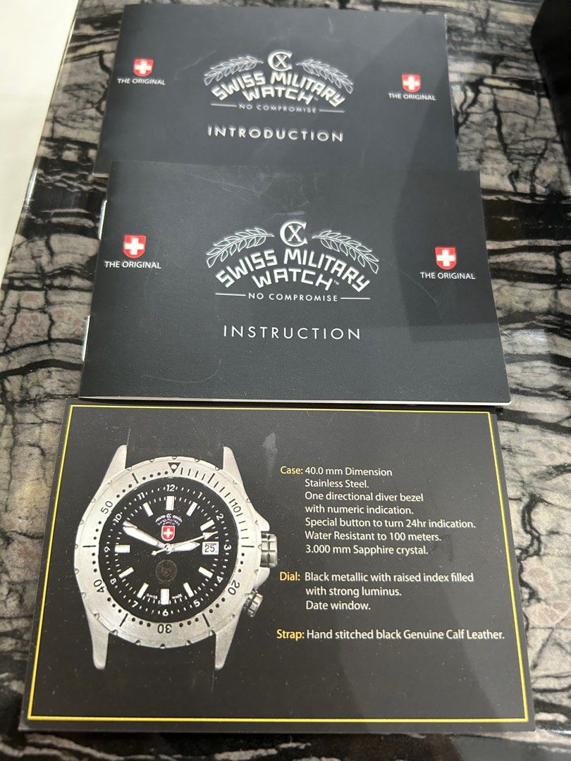 Royal Insignia Swiss military watch SAF