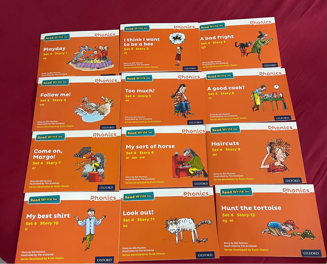 RWI Read Write Inc Phonics Oxford Orange Books 112, 興趣及遊戲, 書本 & 文具