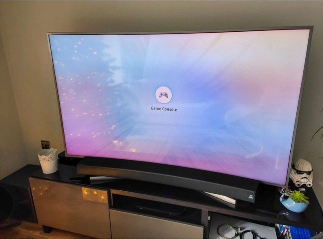 Samsung TV, 65 inch, UHD 4K, curved, NU7670, 家庭電器, 電視 & 其他娛樂, 電視