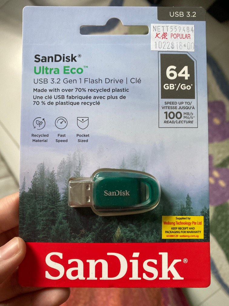 SanDisk Ultra Eco 64GB Thumb drive