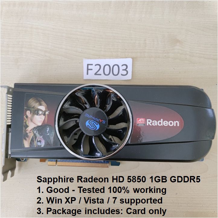 Sapphire 5850 on sale