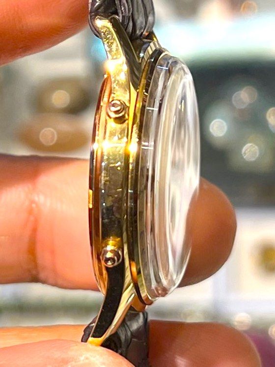 Solid rose gold hotsell watch