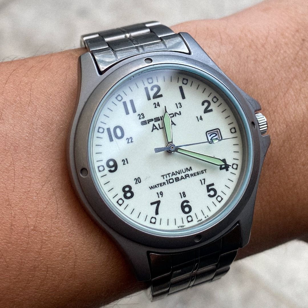 Epsilon alba hotsell titanium