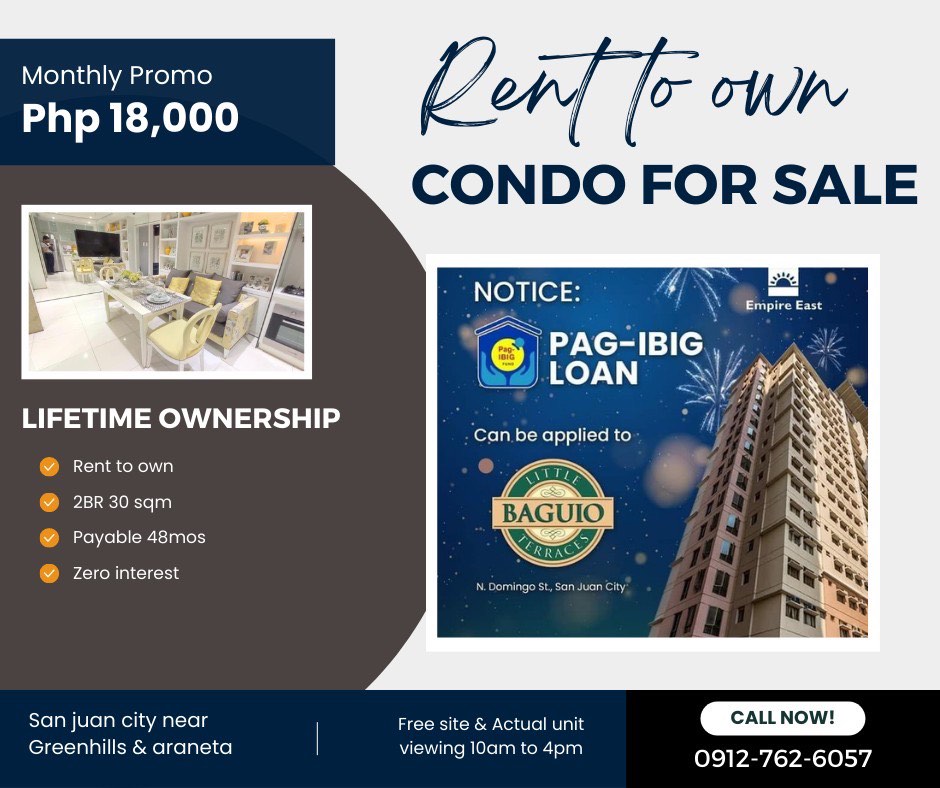 SHAW CONDO IN MANDALUYONG RENT TO OWN EDSA ORTIGAS PIONEER WOODLANDS