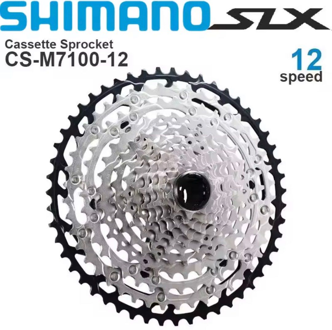 Shimano SLX m7100 12 speed cassette Sports Equipment Bicycles