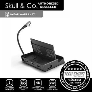 Skull & Co. SteamDock: A versatile and compact dock for Steam Deck and other devices