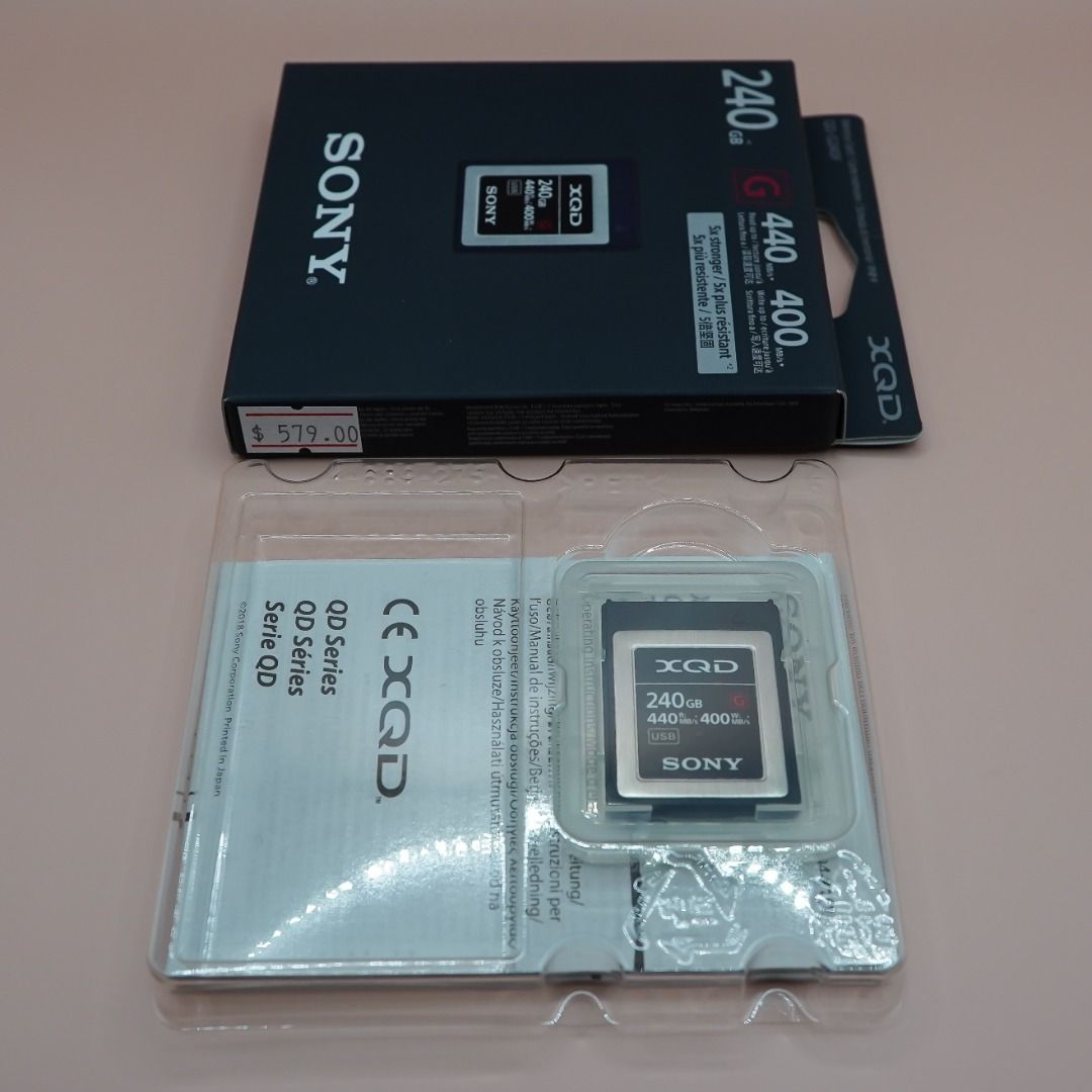 Sony QDG120F - Carte Memoire XQD Serie G 120Go
