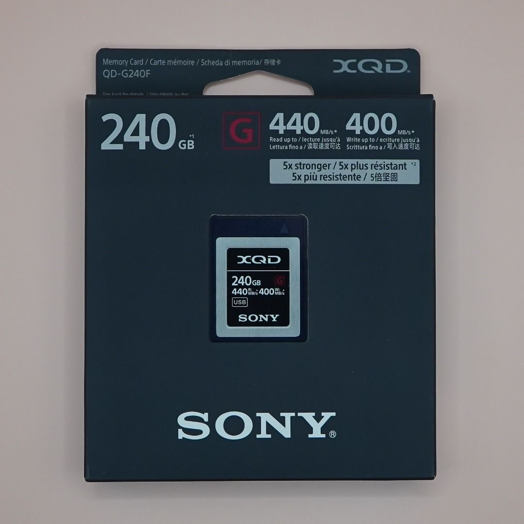 販売販売 SONY XQDカード 240GB QD-G240F - カメラ