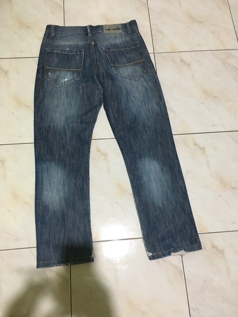 South Pole Maong Ripped Jeans, Men's Fashion, Bottoms, Jeans on Carousell
