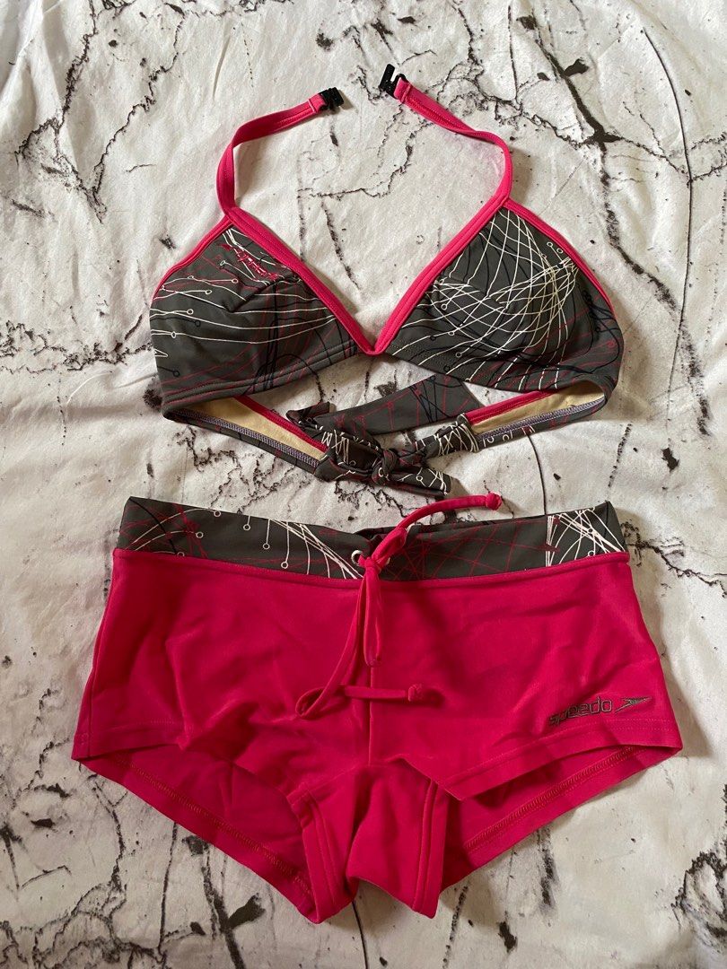 Speedo Two Piece, Women's Fashion, Swimwear, Bikinis & Swimsuits on