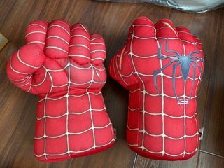 Spiderman cushion gloves