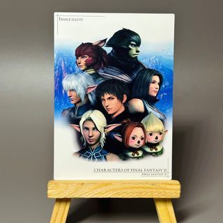 Square Enix Final Fantasy Art Museum Special Edition Final Fantasy XI Ver. Image Illustration Card - Php 100  2 pieces available