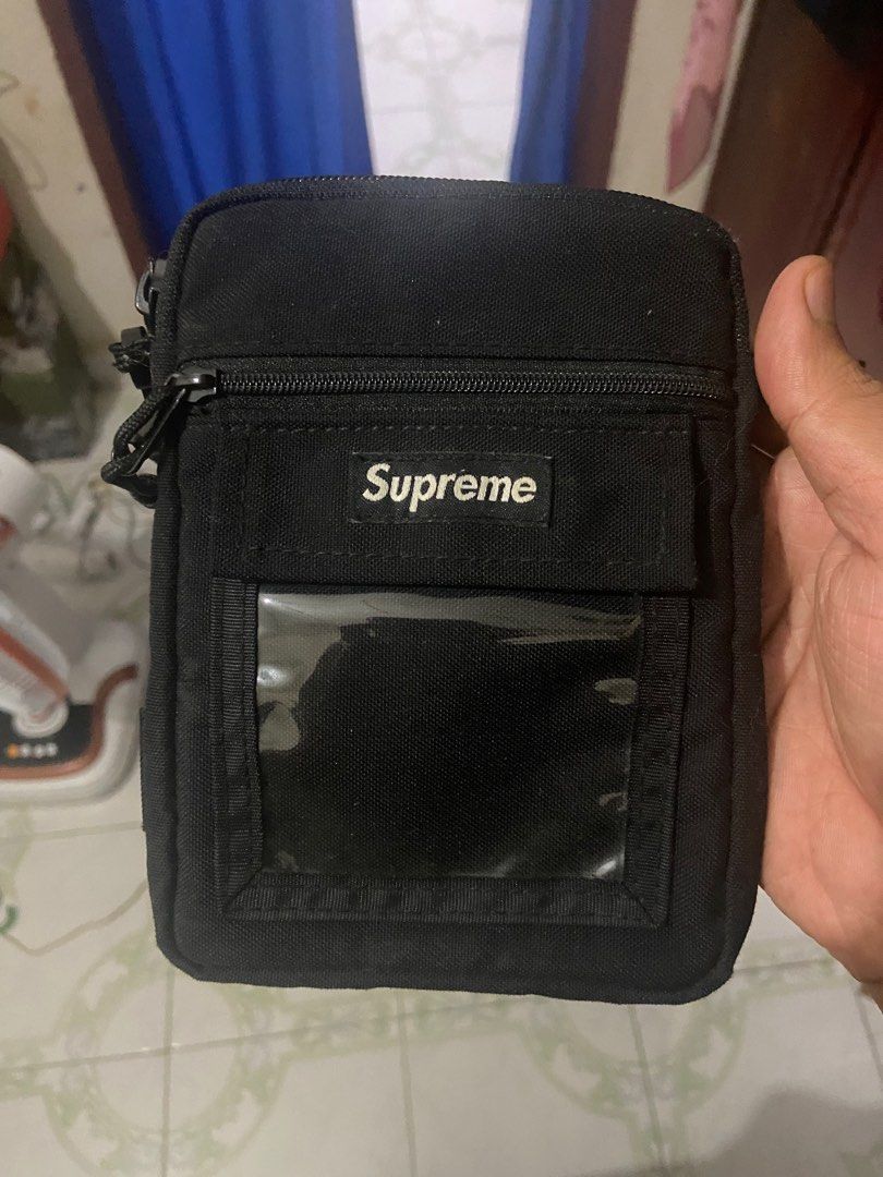 Supreme black discount utility pouch