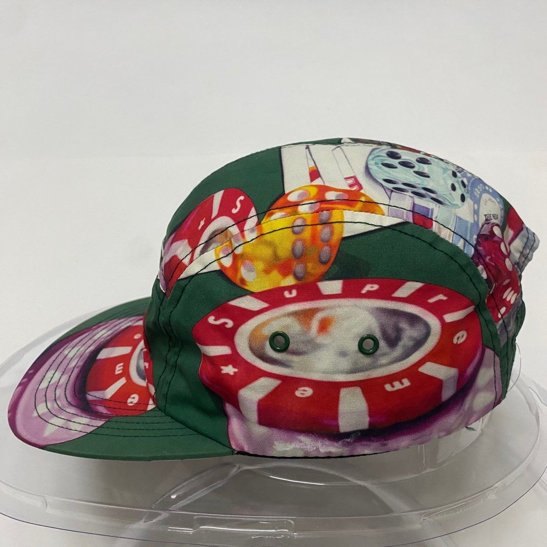 Supreme Casino Camp Cap Green FW18