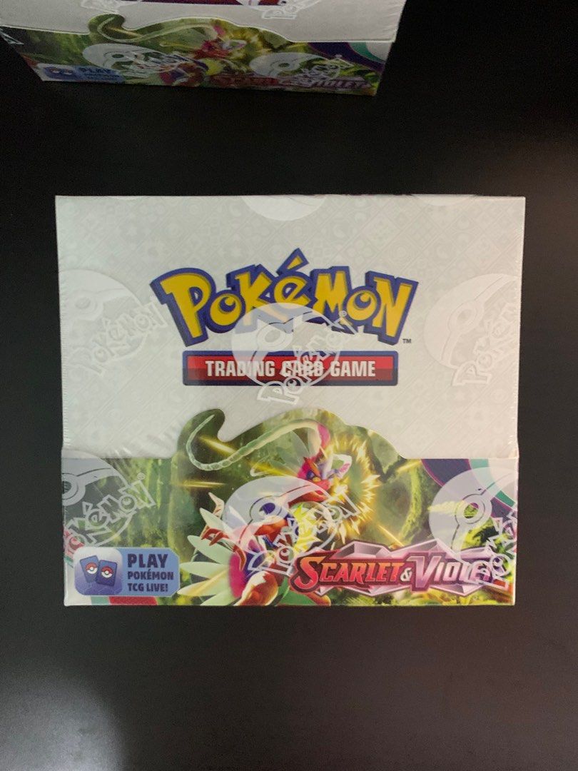sv01 booster box Scarlet and Violet Box, Toys & Collectibles, Trading Cards, Card Boxes & Cases on Carousell This display box contains 36 booster packs English】Pokémon TCG Scarlet & Violet