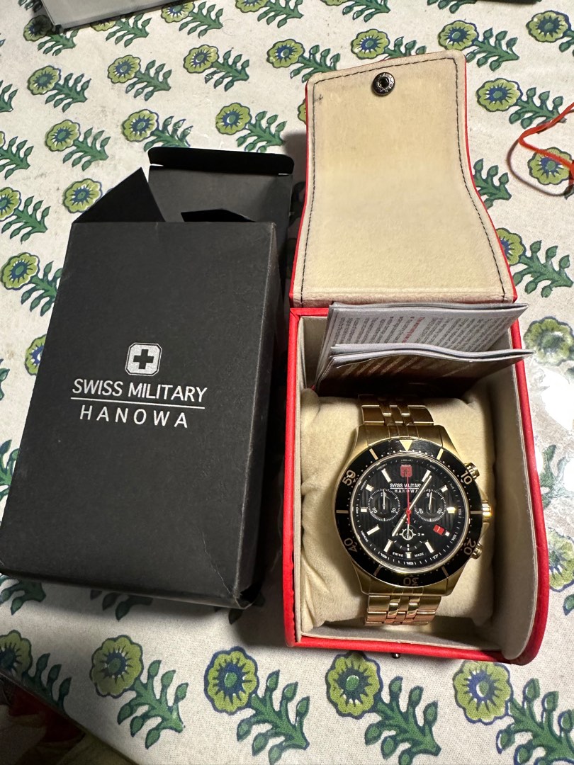 SWISS MILITARY HANOWA FLAGSHIP X SMWGH2100610 MEN'S WATCH, Men's Fashion,  Watches & Accessories, Watches on Carousell