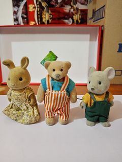 Sylvania set Japan Surplus toys collectible as is
