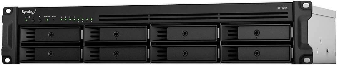 Synology 8 Bay RackStation RS1221+ (Diskless) (Category: Networking) located in Manila. Submitted by random_94 (Listing ID 1224411277, Image 1). Description: Brand Synology Item Dimensions LxWxH 23 x 16.5 x 8.5 inches Size 8-bay; 4GB DDR4 Compatible Devices Servers Item Weight 20.55 Pounds About this item Tackle multi-user environments effortlessly with up to 2,315 MB/s read and 1,147 MB/s write performance The RS1221+ and RS1221RP+ feature a sho