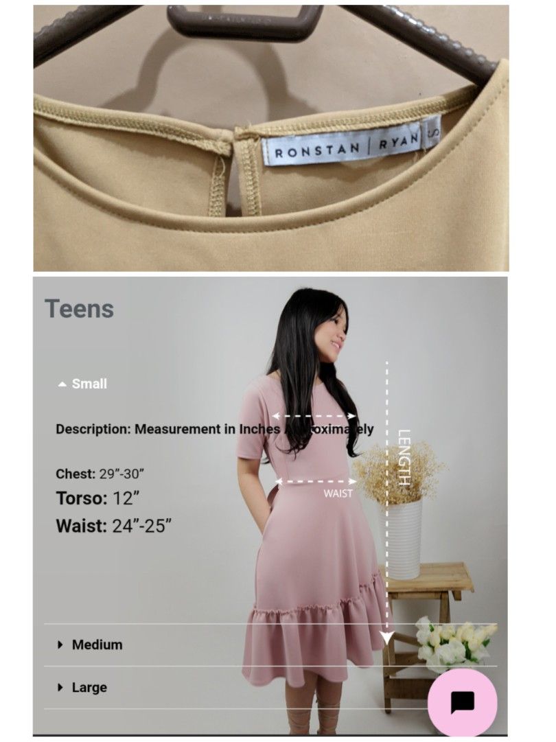 Teens Dress in Nude Tan, Women's Fashion, Dresses & Sets, Dresses on  Carousell