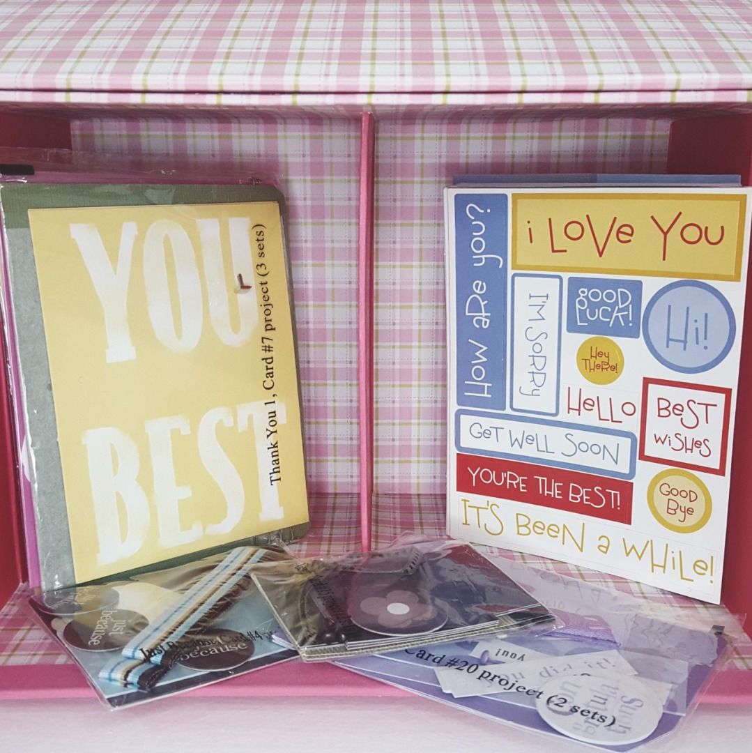 The Ultimate Scrapbook and Card Kit Lisa and Becky Brand on Carousell