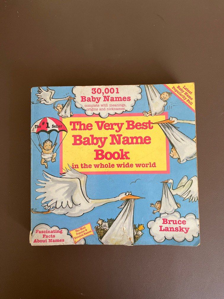 The very Best Baby Name Book, Hobbies & Toys, Books & Magazines