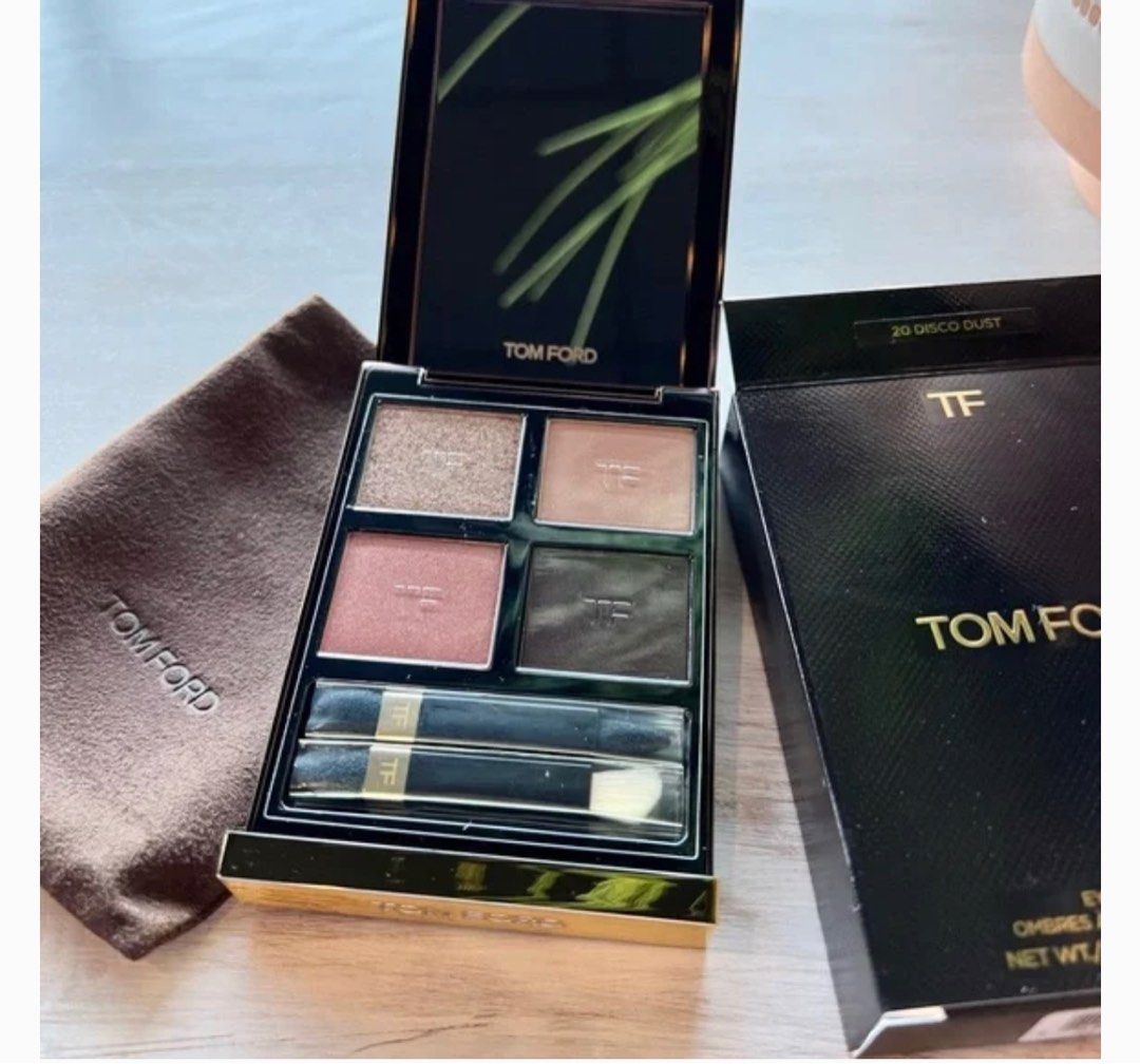 Tom Ford Eye Color Quad Eyeshadow Palette 20 DISCO DUST, Beauty & Personal  Care, Face, Makeup on Carousell
