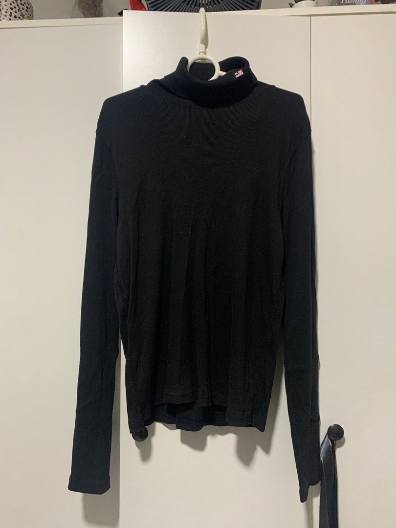 Ralph lauren black turtleneck hotsell