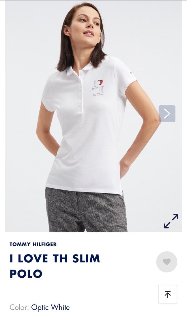 White polo womens shirt on sale