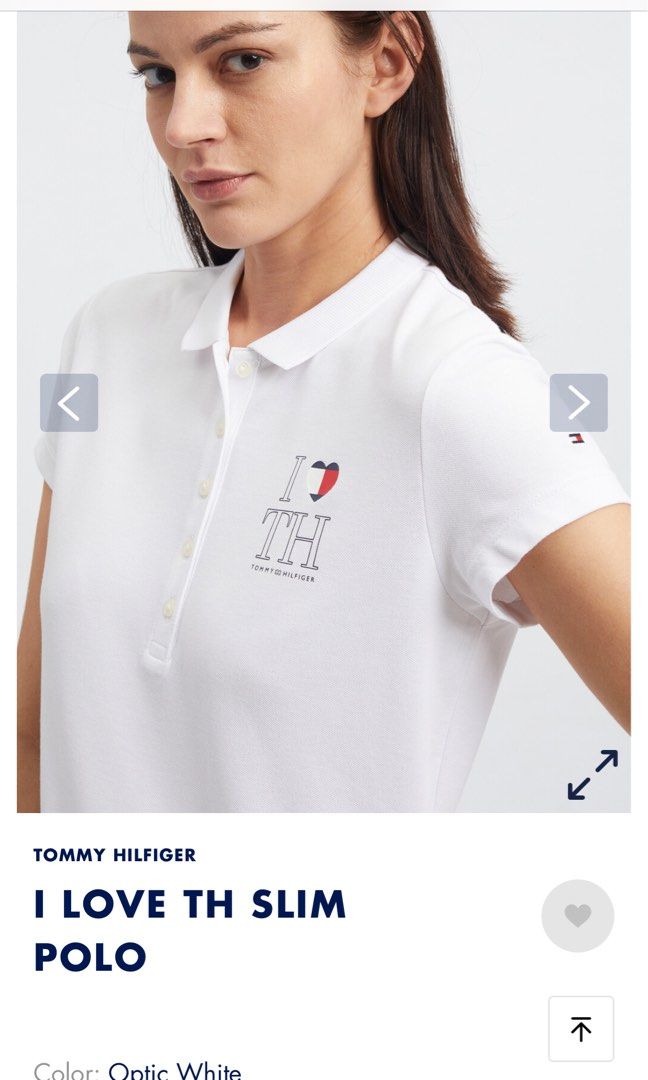 White polo tee hotsell womens