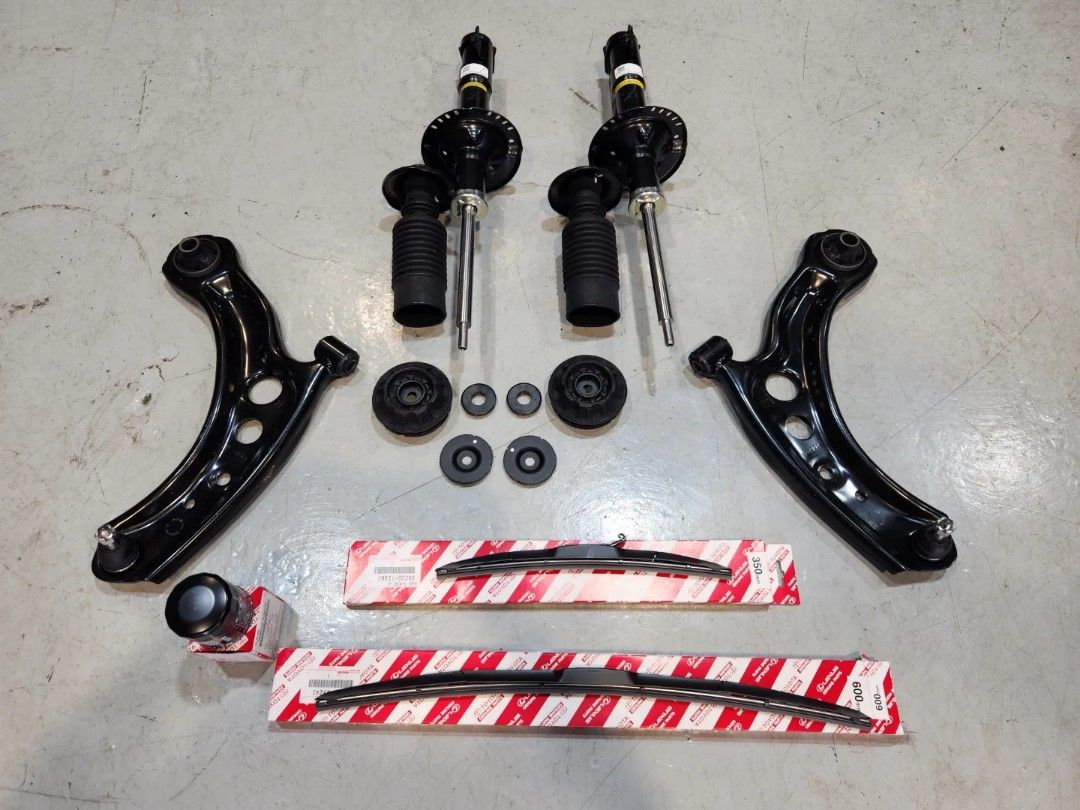 Toyota Vios Change Original Wiper, Front Absorber, Front Aborber