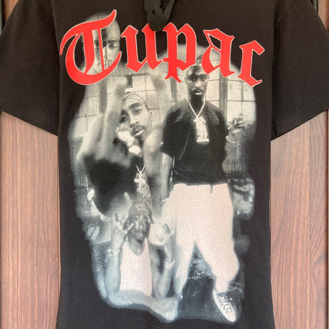 Tupac cheap vlone shirt