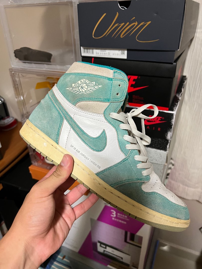 turbo green 1s stockx