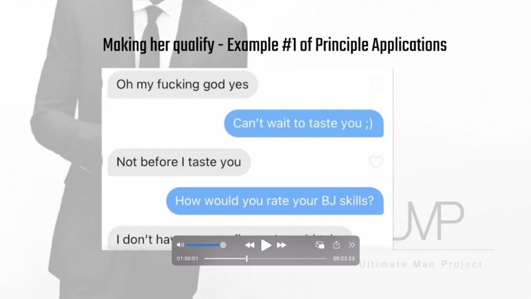 Ultimate Man Project (UMP) Texting Bootcamp on Carousell