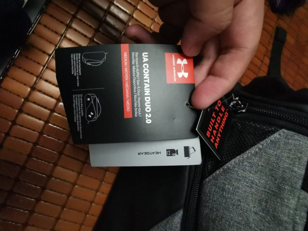 Maleta under armour best sale contain duo 2.0