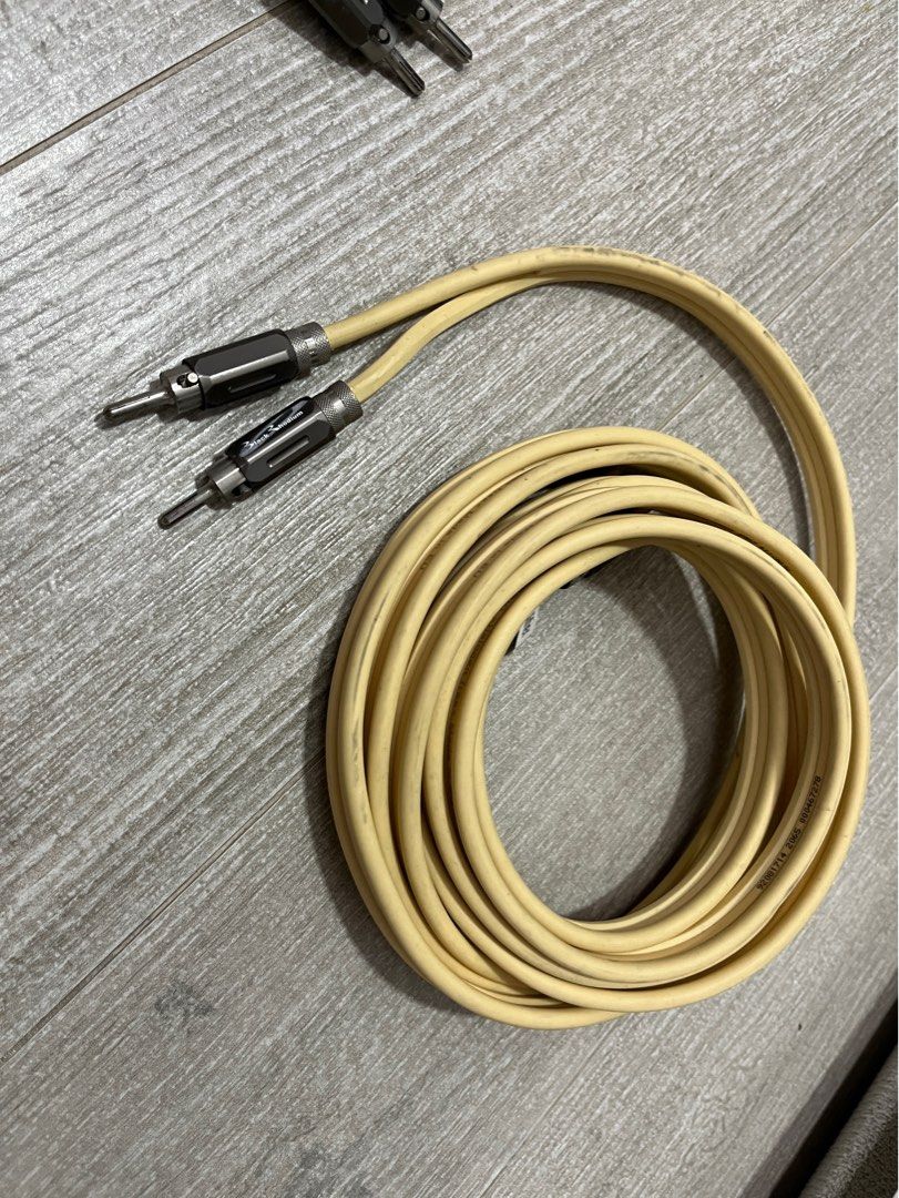 Enhanced Van Den Hul VDH CS-122 Hybrid speaker cables with special ...