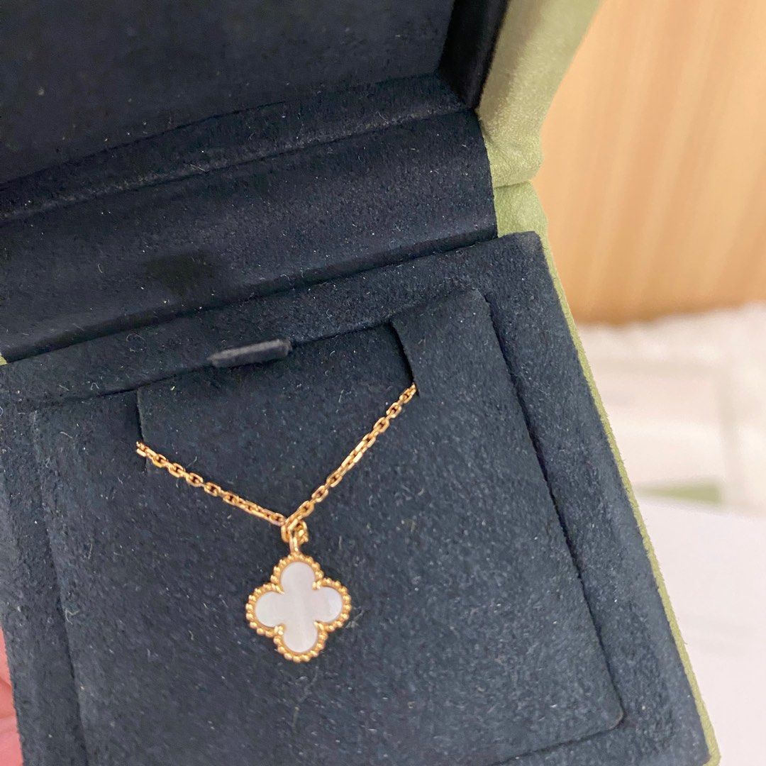 Vca sweet alhambra necklace price clearance
