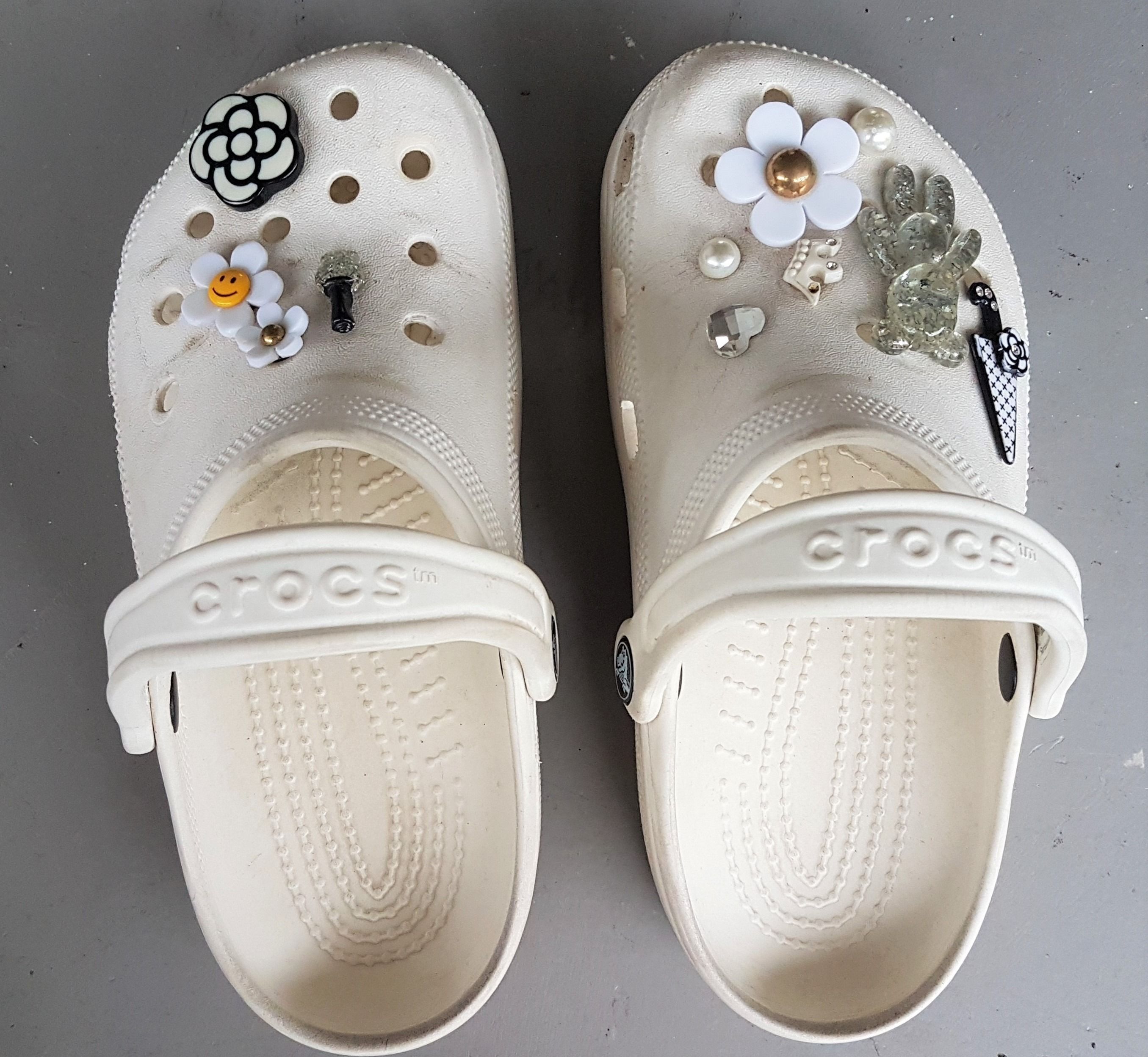 Versatile Crocs Designer Sandals, USA, Male 4, Women 6, Customised with Jibbitz  Shoe Charms, Original, Slip-on, Sliders, Limited Edition, Footwear, Street  Fashion, Hip Hop, Rock Star, Rappers, Pop Culture, Luxury, Sneakers &
