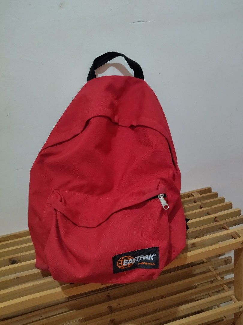 Vintage 80s eastpak made in USA, Men's Fashion, Bags, Backpacks on