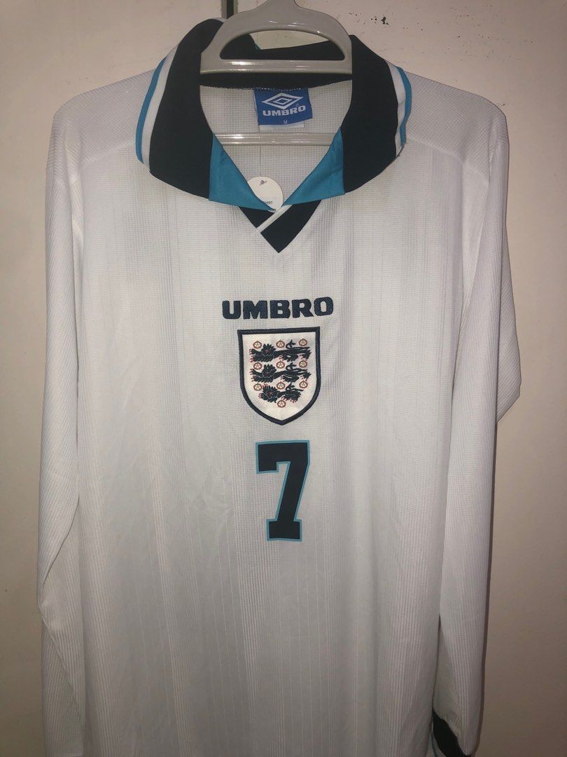 VINTAGE ENGLAND DAVID BECKHAM JERSEY on Carousell
