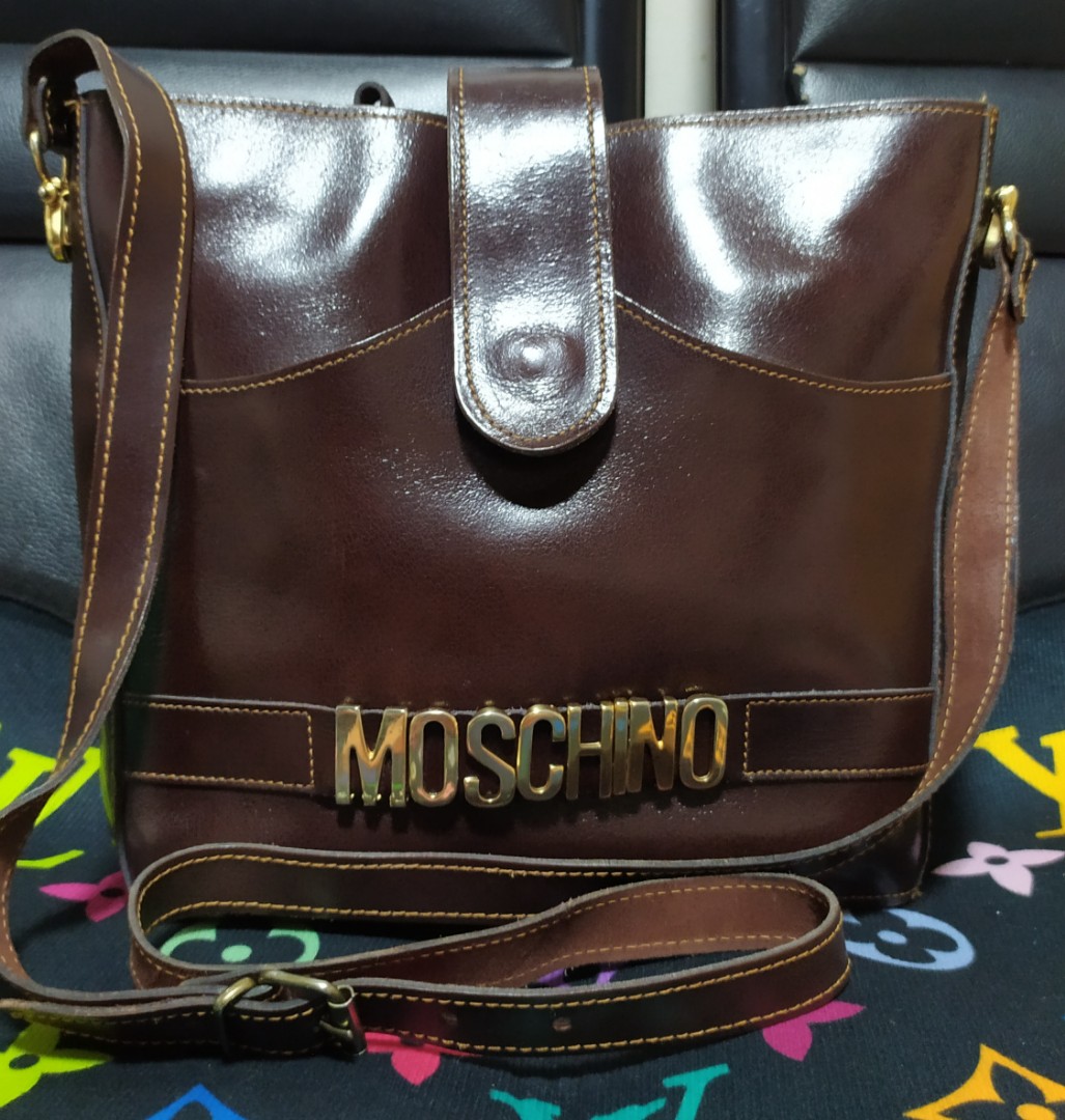 MOSCHINO 1980s suitcase
