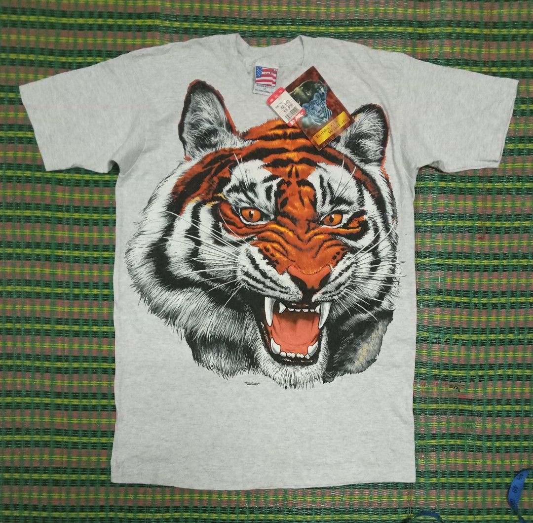 Vintage tiger shirt sales