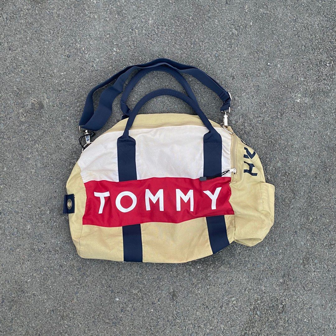 Vintage Tommy Duffle Bag on Carousell